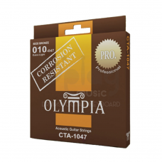 JOGO DE CORDAS VIOLAO 80/20 BRONZE OLYMPIA CTA 1047