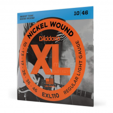 Encordoamento Daddario 0.10 Para Guitarra EXL110 