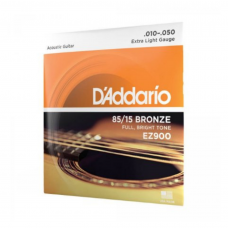 Encordoamento Daddario 0.10 Para Violão EZ900