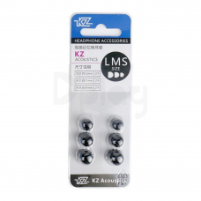 PONTAS PARA FONE DE OUVIDO KZ SILICONE BLK