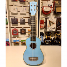 UKULELE SOPRANO MJ AUDIO GUS-11 BLUE GLOSS