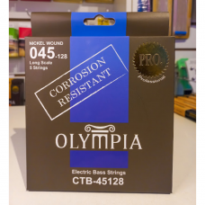 JOGO DE 5 CORDAS PARA CONTRABAIXO OLYMPIA CTB 45128