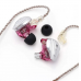 Fone de Ouvido KZ ZSX Roxo In Ear 12 Drives