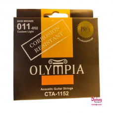 Jogo de Cordas Para Violão Olympia Bronze 80/20 Cta 1152