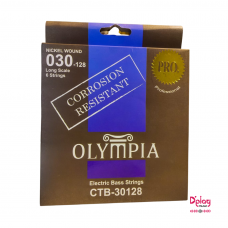 Jogo de 6 Cordas Para Contra Baixo Olympia CTB 30128