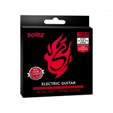Encordoamento Solez Para Guitarra 0.009 DLP - SLG9