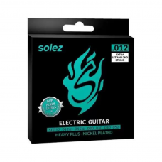 Encordoamento Solez Para Guitarra 0.012 DLP - SLG12 