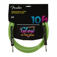 Cabo Para Instrumento Fender Pro Glow In The Dark 5.5m Green 