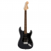 Kit Fender Guitarra Squier Affinity Series Stratocaster HSS LRL CFM Black