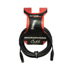 Cabo Microfone Roxtone 3M XLR Macho x XLR Fêmea GMXX200L3