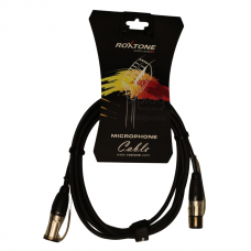 Cabo Roxtone Para Microfone 3m DMXX200L3