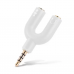 Adaptador P3 x P2 Para Fone e Microfone Luvercy