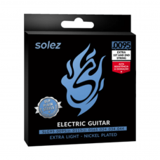 Encordoamento Solez 0.0095 Para Guitarra SLG95