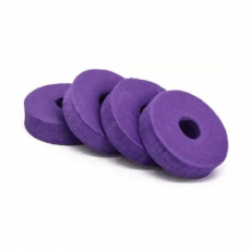 Base Protetora Feltro P/ Prato Eva 4 uni Bau11 Roxo Torreli