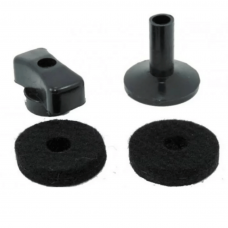 Kit P/ Pratos de Bateria C/ 1 Base, 2 Feltros e 1 Borboleta Torreli TA 061