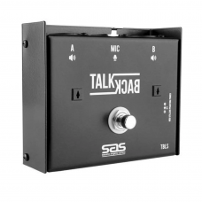 Pedal Talk Back com LED sem Trava TBLS Preto Santo Angelo