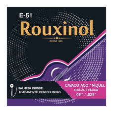 Corda Cavaquinho Elétrico e Acústico Rouxinol E 51