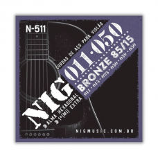 Corda Violão Aço 0.11 Bronze 85/15 NIG N 511