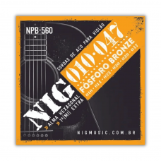 Corda Violão Aço Fosfóro Bronze 0.10 NIG NPB 560
