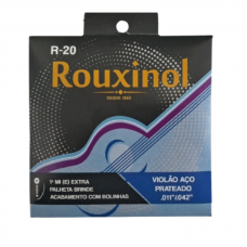 Corda Violão Aço Inox com Bolinha Rouxinol R 20