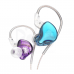 Fone de Ouvido KZ EDC Blue Purple - 2 drives