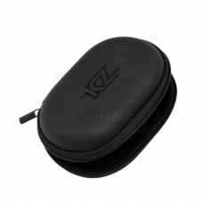 Mini Case para Fone de Ouvido KZ Oval Preto