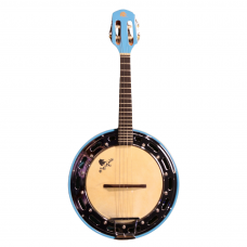 Banjo Marques Pintado Azul Passivo com Aro Cromado