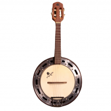 Banjo Marques Natural Fosco Acústico com Aro Jateado