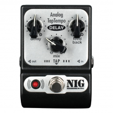 Pedal Analógico Tap Tempo Delay NIG PADT