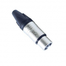 Conector DLK XLR Fêmea 3 Polos Datalink