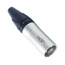 Conector DLK XLR Macho 3 Polos Datalink