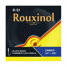 Corda Cavaquinho Aço Tradicional Chenille Rouxinol