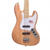 Contrabaixo SX Jazz Bass 4 Cordas Natural ASH - SJB75 NA
