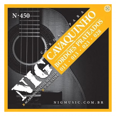 Corda NIG Cavaquinho Bordões Prateados N 450