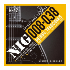 Corda NIG Guitarra 008-038 Tradicional N 62