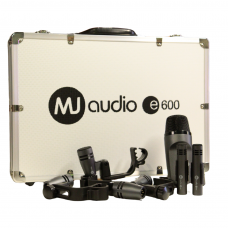 Kit Microfone Bateria com 7 Peças MJ Audio E-600