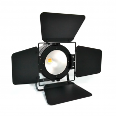 Par Led Cob 200w Branco Quente E Frio Com Bandoor Showtech