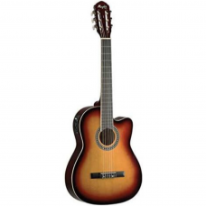 Violão Clássico Memphis Tagima Eq Nylon Cutaway AD-60 Sunburst