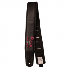 Correia Basso Bordado Dplay Music CLA PER 13 Preto