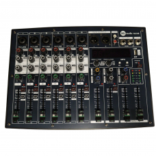 Mesa de Som MJ audio 8 Canais Analógica MJ-X8 