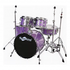 Bateria Spanking Drum Purple Sparkle - Bumbo 22