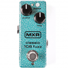 Pedal de Efeito Analógico Classic 108 Fuzz Mini MXR M296