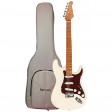 Guitarra Benson Stratocaster Hardy S 901 M OW/TT Chrome   Bag