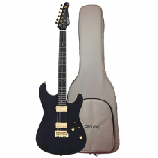 Guitarra Benson Stratocaster Hardy S MD R BKS MH Gold