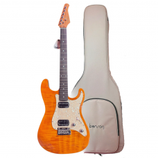 Guitarra Benson Stratocaster Hardy S MD M ICT/WP Chrome   Bag