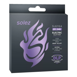 Encordoamento Solez 0.011 DLP Para Guitarra SLG11 GA
