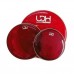 KIT DE PELES LDH DUO LUB VERMELHA FUSION 10 12 14 + 14 ONE CUSTON CT